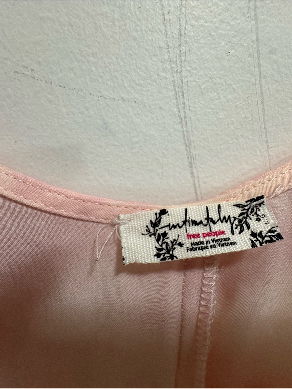 🌸Free People Intimately Full On Maxi Slip Dress Pink Purple Tie Dye A-Line US L - Picture 11 of 16